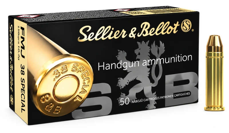 SELLIER & BELLOT cal.38 Spécial FMJ /50