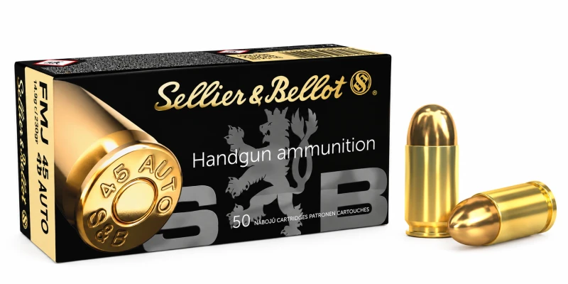 SELLIER & BELLOT cal.45 ACP FMJ /50