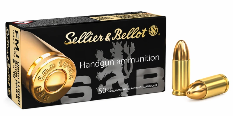 SELLIER & BELLOT cal.9mm PARA FMJ /50