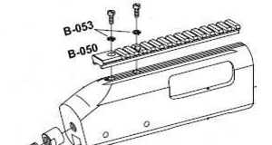 Rail supérieur picatinny FABARM SDASS Martial