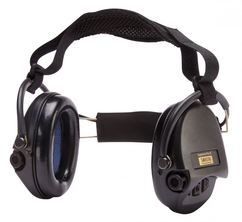 Casque électronique SORDIN Supreme Pro X Neckband Noir