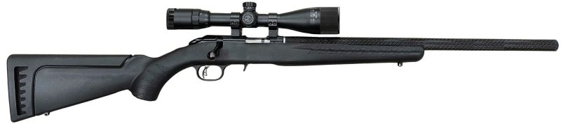 Carabine 22Lr silencieux intégral RUGER American Rimfire CUSTOM Kevlar Combo