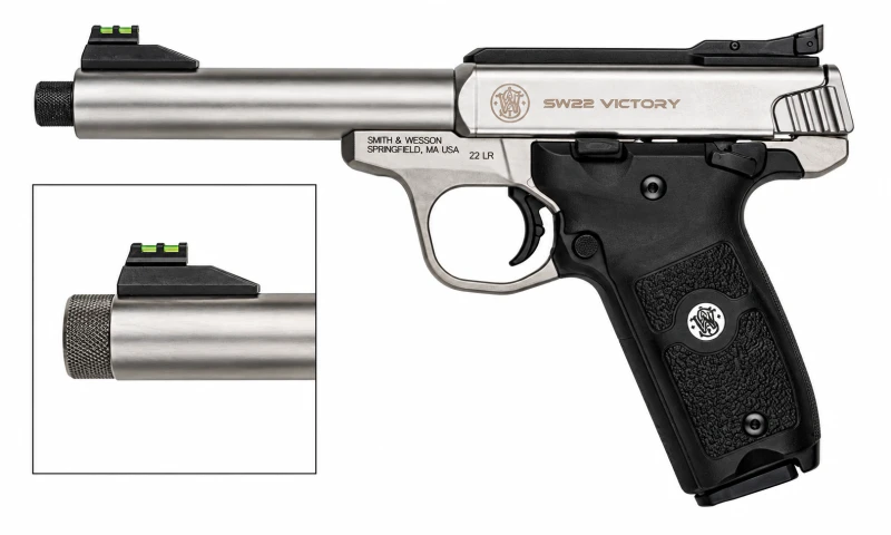 Pistolet SMITH & WESSON SW22 Victory Fileté cal.22Lr