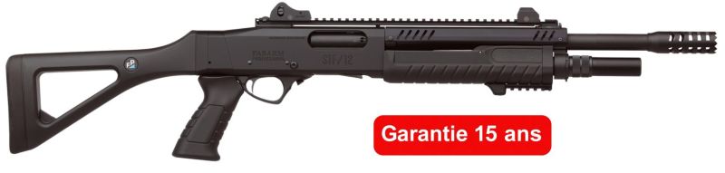 Fusil à pompe FABARM STF12 Compact Professionnal 14" cal.12/76
