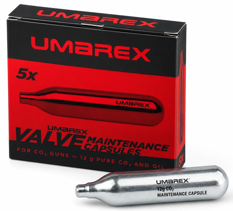 Capsule 12gr Co2 UMAREX d'entretien (lot de 5)