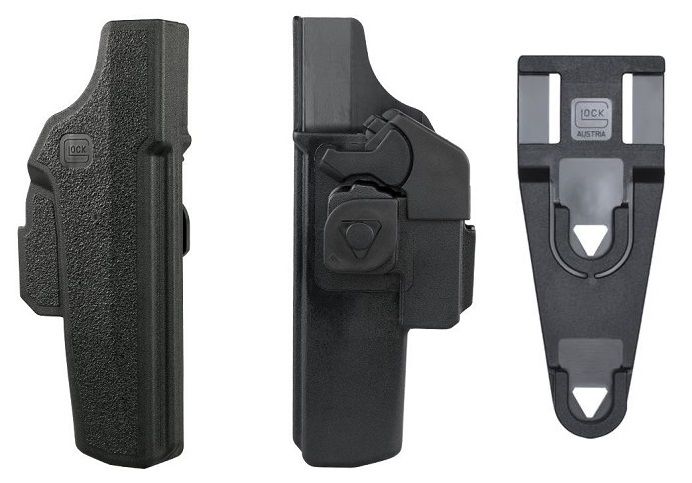 CYTAC Holster R-Defender Gen 4 (Glock 43, 43X | Rechtshänder | Schwarz