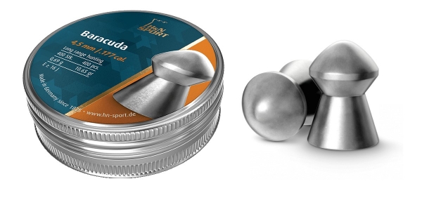 Plombs cal.4,5mm H&N Baracuda Pointu (0.69 gr) /400