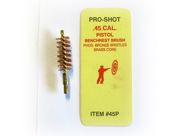Ecouvillon en bronze PRO-SHOT pour pistolet cal.45 ACP