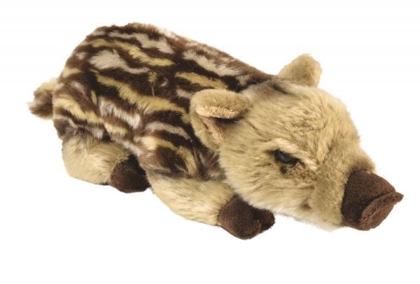 Peluche SANGLIER Marcassin couché 30 cm