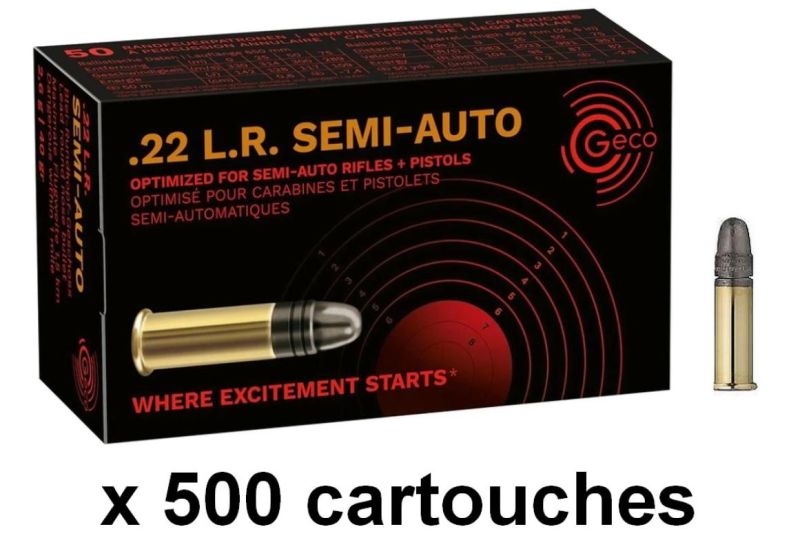 GECO 22 Lr Semi-Auto /500