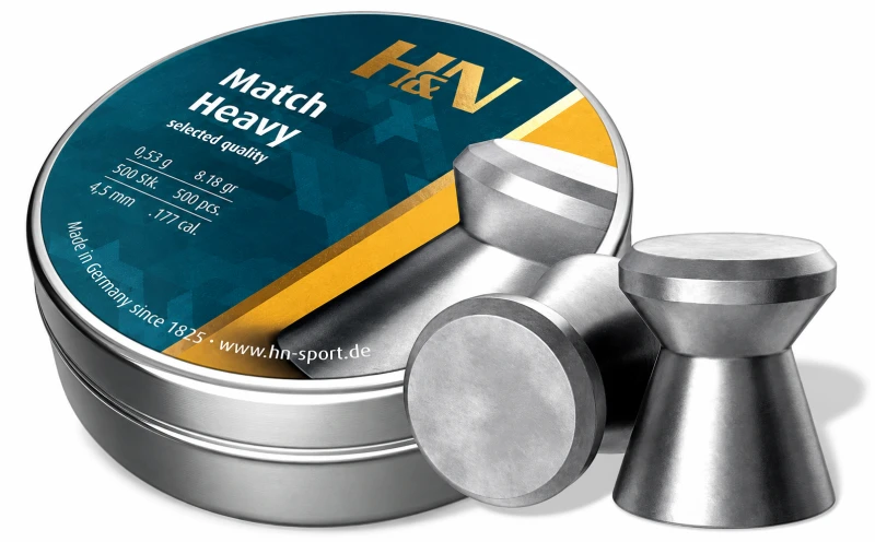 Plombs cal.4,49mm Match Heavy HN (0.53 gr) /500