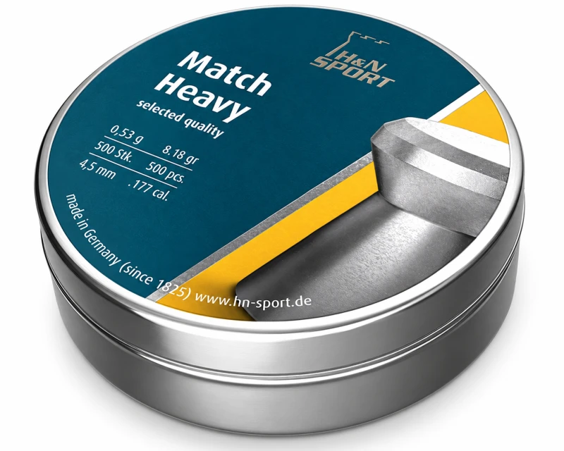 Plombs cal.4,49mm Match Heavy HN (0.53 gr) /500
