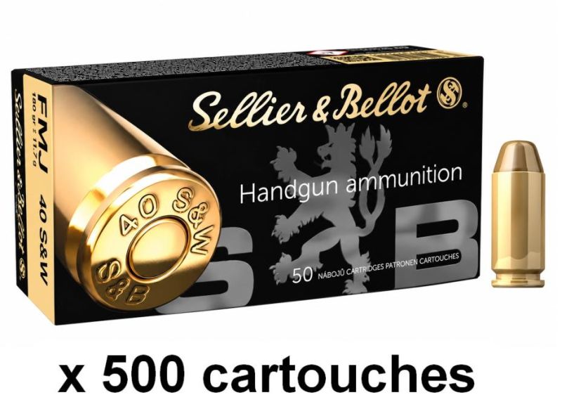 SELLIER & BELLOT cal.40 S&W FMJ / 500