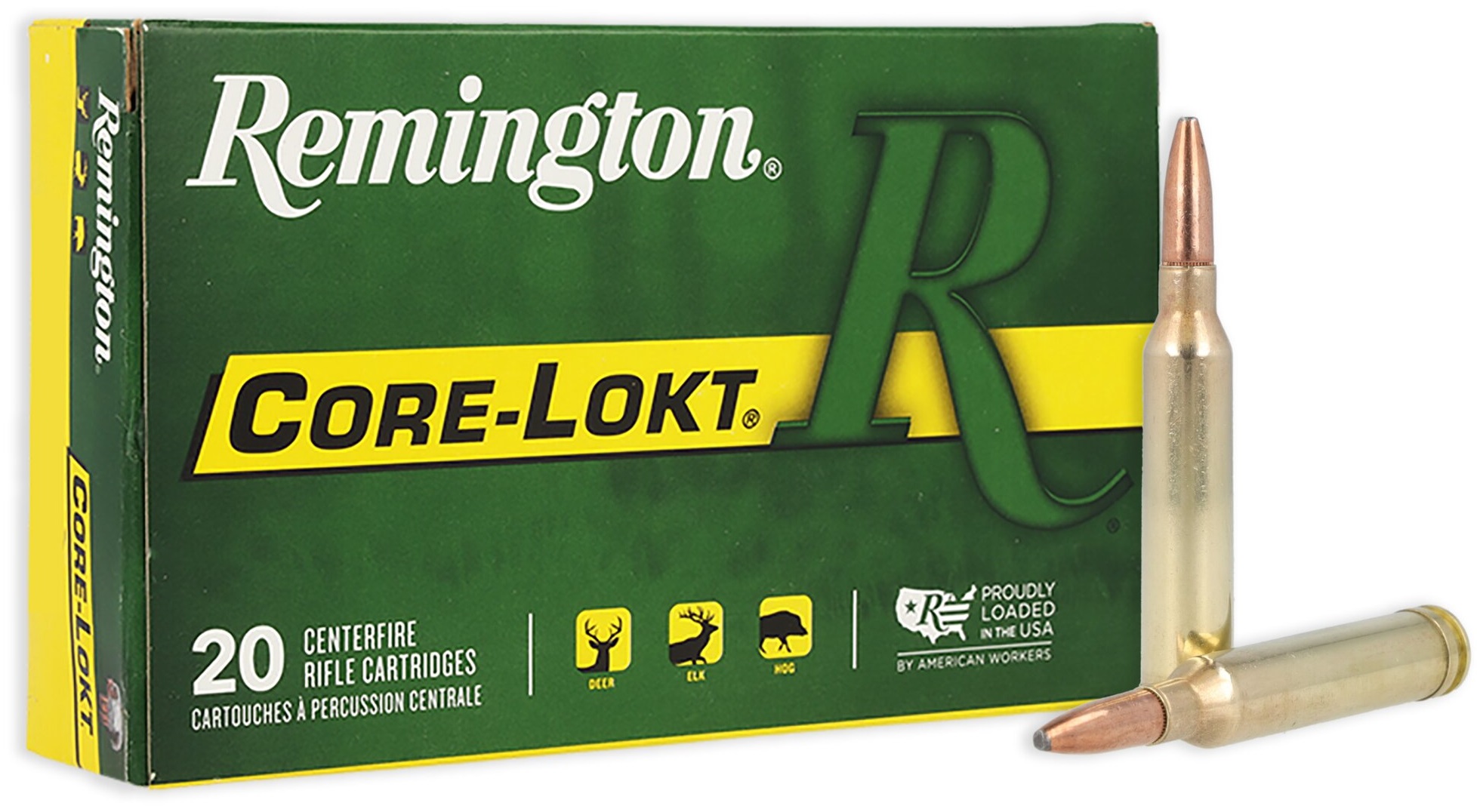 REMINGTON cal.7mm Rem Mag PSP Core Lokt 140 grains 9,1 grammes /20