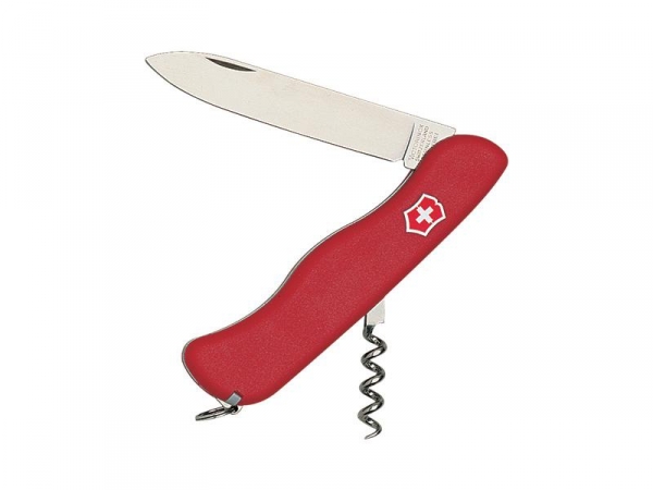 VICTORINOX ALPINEER ROUGE - Couteau outdoor avec verrouillage 5 fonctions