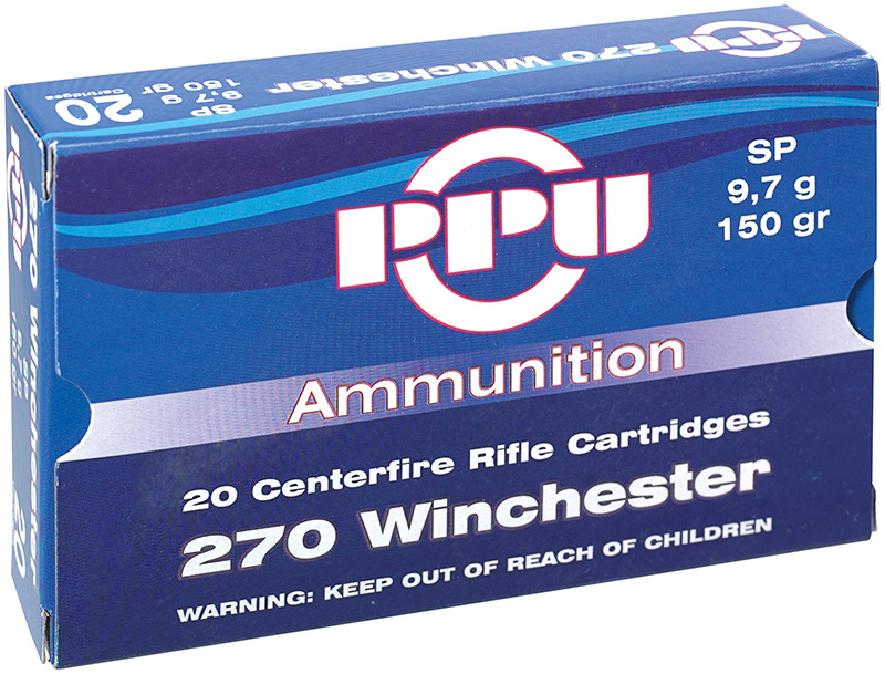 PARTIZAN cal.270 Win Soft Point 150 grains - 9.7 grammes /20