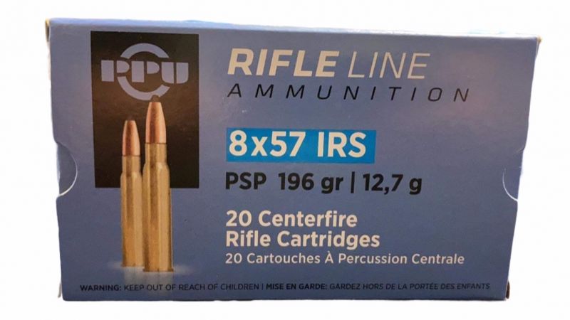PARTIZAN cal.8x57 Jrs Soft Point  196 grains - 12.7 grammes /20