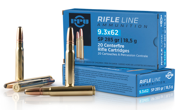 PARTIZAN cal.9,3x62 Soft Point 285 grains - 18.5 grammes /20