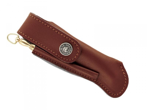 ETUI CUIR MAX CAPDEBARTHES PEROU LAGUIOLE 12CM + FUSIL 