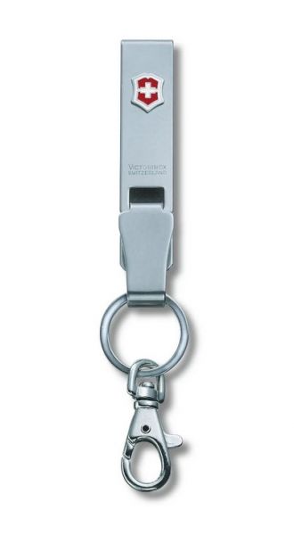 VICTORINOX MULTICLIP ACIER - Passe-ceinture avec mousqueton 