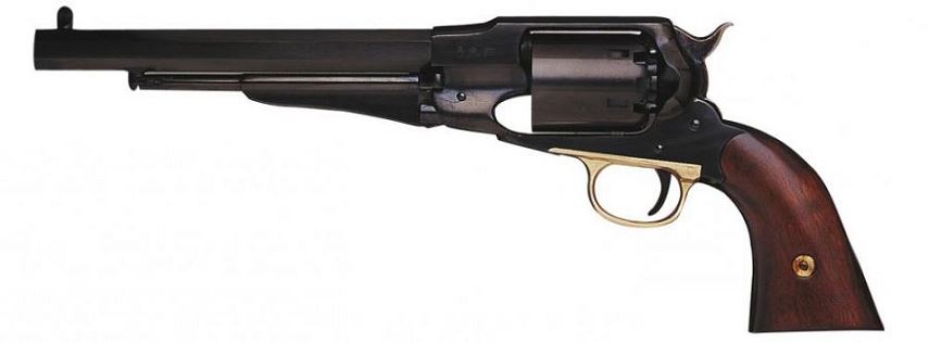 Revolver à Poudre Noire UBERTI REMINGTON 1858 New Improved ARMY 8