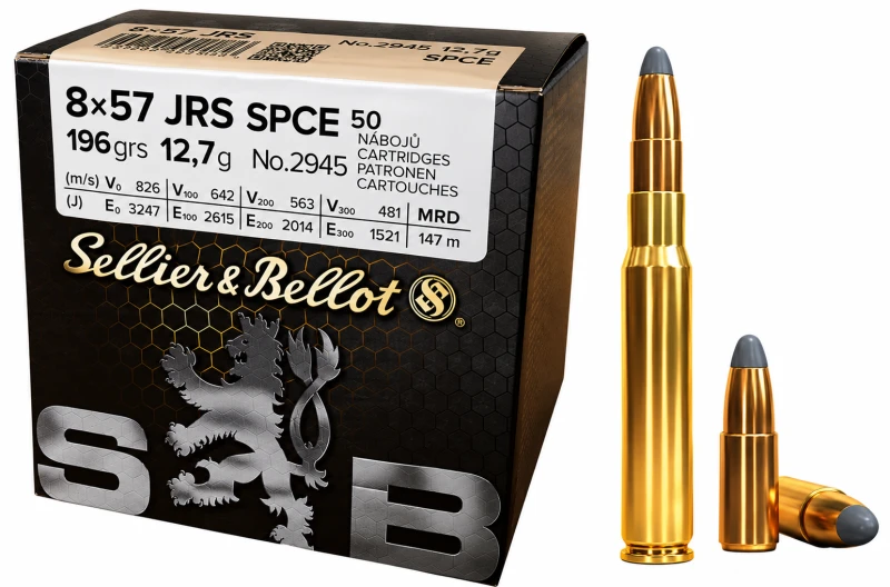 SELLIER & BELLOT cal.8x57 JRS SPCE 196 grains - 12.7 grammes /50
