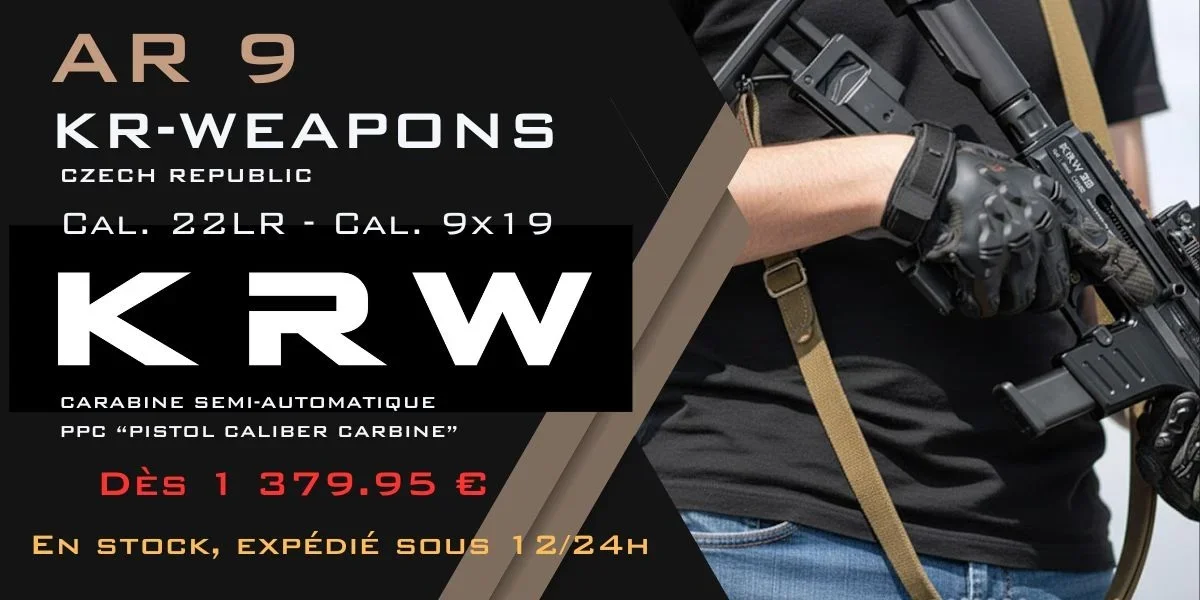 KR Weapons en stock sur Armurerie Lavaux immédiatement