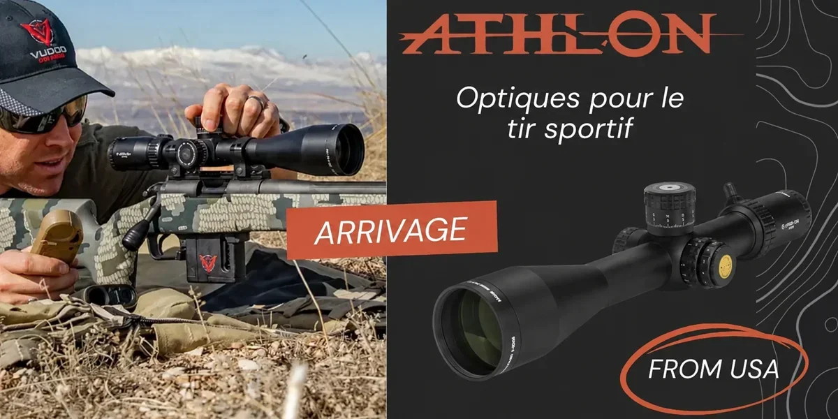 Arrivage lunette ATHLON OPTICS Made In USA